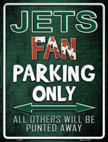 New York Jets Fan Novelty Parking Sign