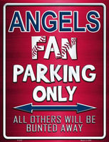 Los Angeles Angels Fan Novelty Parking Sign