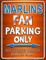 Miami Marlins Fan Novelty Parking Sign