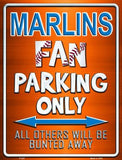 Miami Marlins Fan Novelty Parking Sign