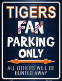 Detroit Tigers Fan Novelty Parking Sign
