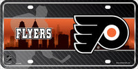 Philadelphia Flyers NHL Jersey Logo Metal Novelty License Plate