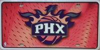 Phoenix Suns Jersey Logo Metal Novelty License Plate