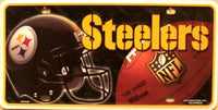 Pittsburgh Steelers Helmet Logo Novelty Metal License Plate