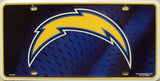 San Diego Chargers Helmet Logo Novelty Metal License Plate