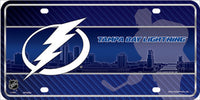 Tampa Bay Lightning NHL Jersey Logo Metal Novelty License Plate