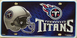 Tennessee Titans Helmet Logo Novelty Metal License Plate