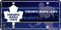 Toronto Maple Leafs NHL Jersey Logo Metal Novelty License Plate