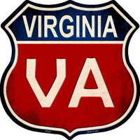 Virginia Metal Novelty Highway Shield