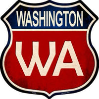Washington Metal Novelty Highway Shield